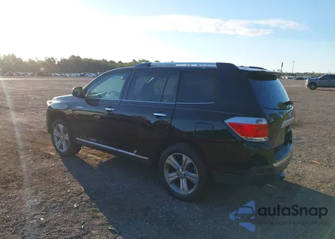 2012 Toyota Highlander Limited V6 z USA, uszkodzony, nr VIN 5TDDK3EH7CS155254